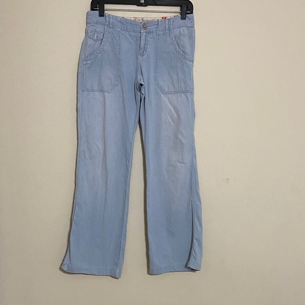 Daughters of Liberation Anthropologie Blue Women Jeans pant women 00 Y2K casual